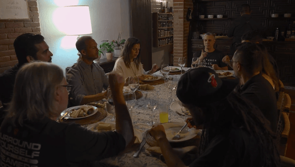 Velada con mis lanzadores en casa